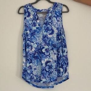 NWT Lilly Pulitzer Raisa Top, Size Large